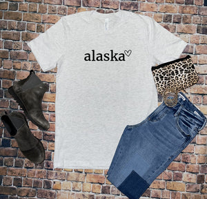 Alaska Heart Tee