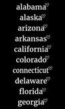 State Heart Decal - Large