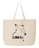 Zodiac Constellation Tote Bag