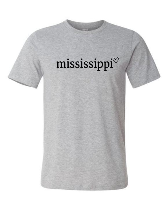 Mississippi Heart Tee